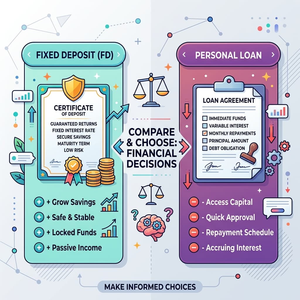 Loan Against FD vs Personal Loan: A Complete Comparison