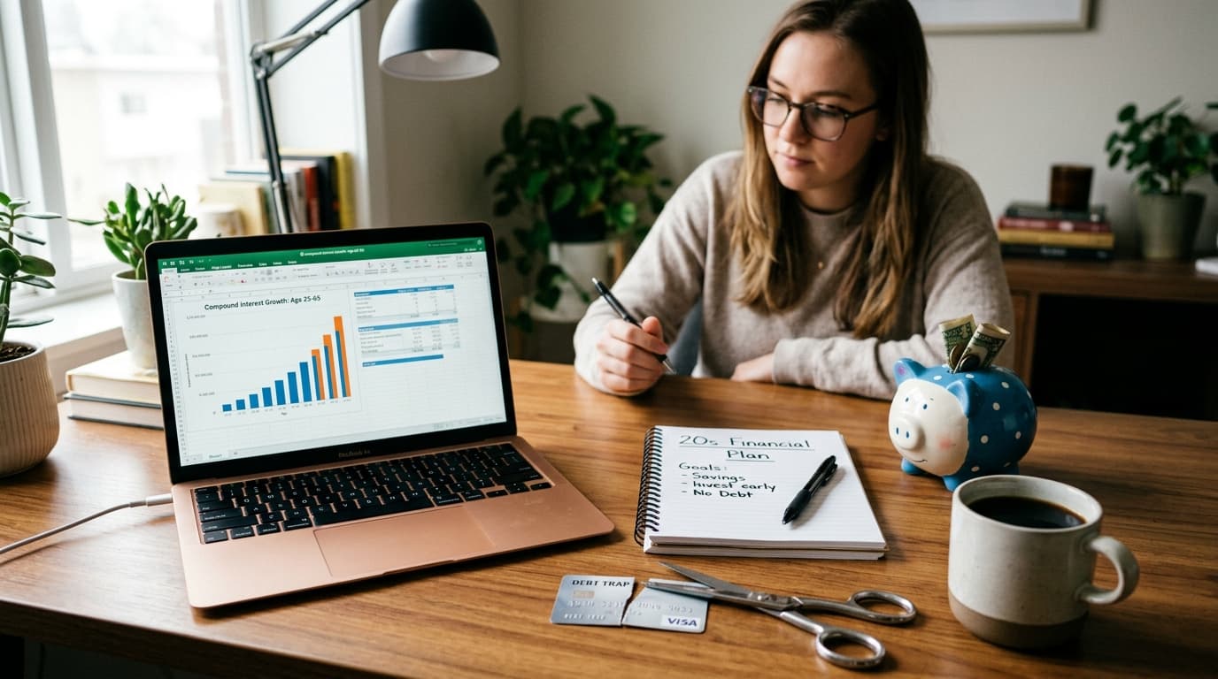 5 Personal Finance Mistakes in Your 20s (2026) — SIP Delay & Debt Math